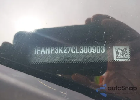 2012 Ford Focus Se из США, поврежденный, VIN 1FAHP3K27CL300903